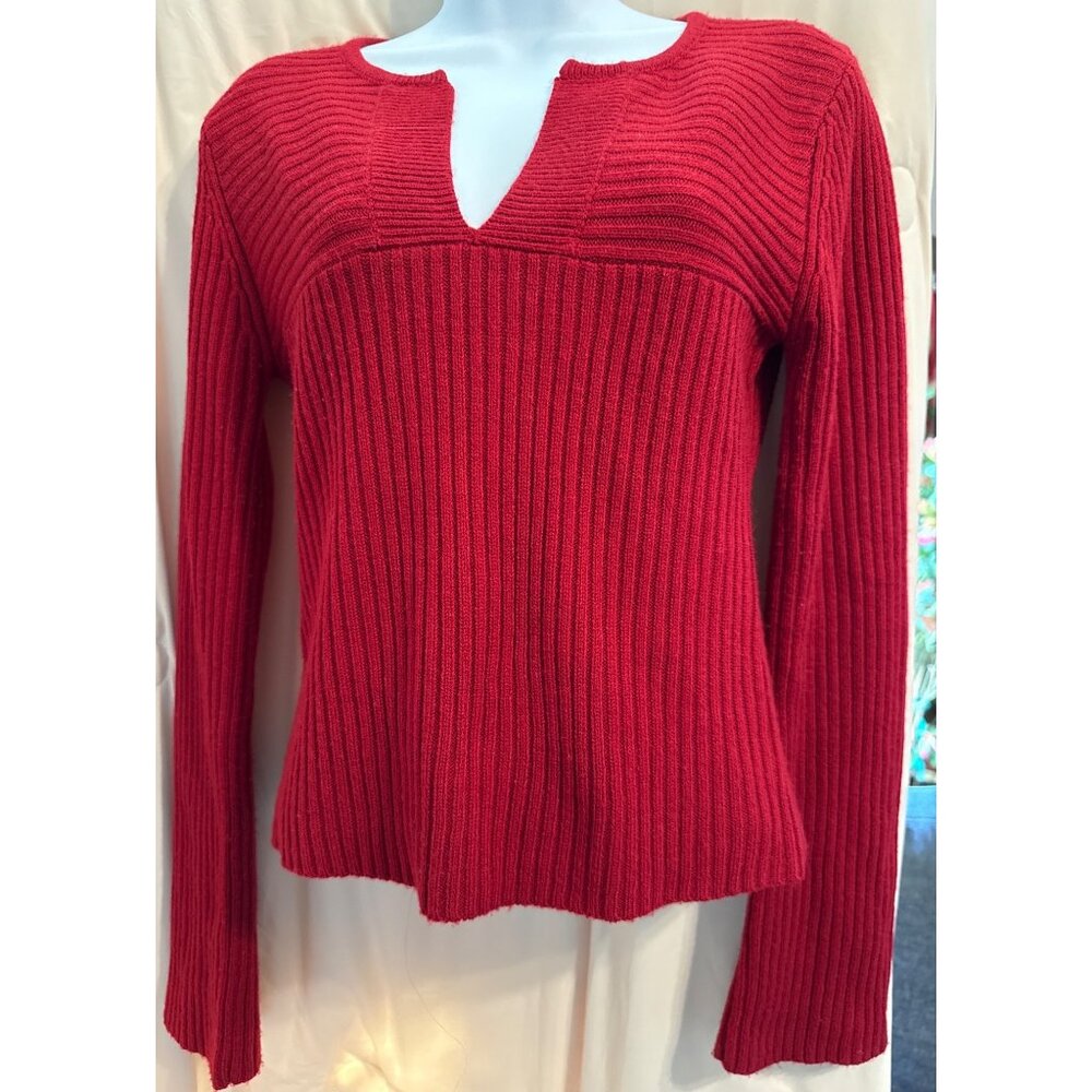 Great American Sweater Co Size Large Ribbed Sweater